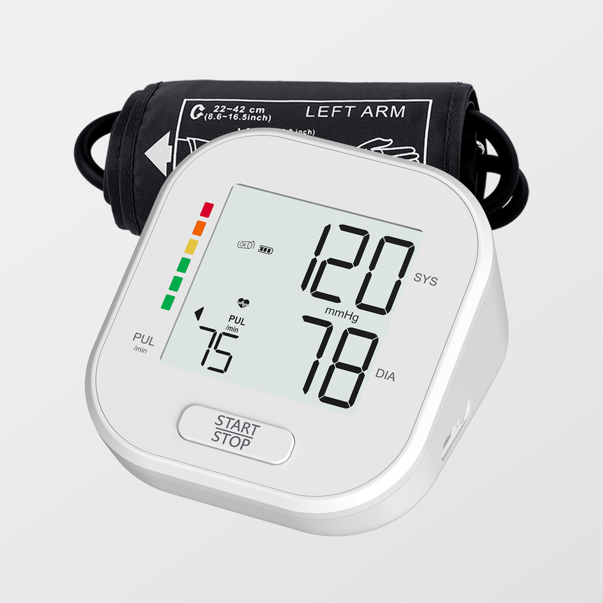 Smart Mini Blood Pressure Monitor with Bluetooth for Home Use