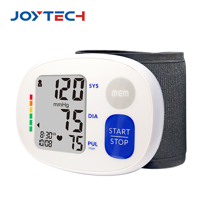 ໃຊ້ໃນຄົວເຮືອນ Portable Blood Pressure Monitor Wrist Tensiometer Factory
