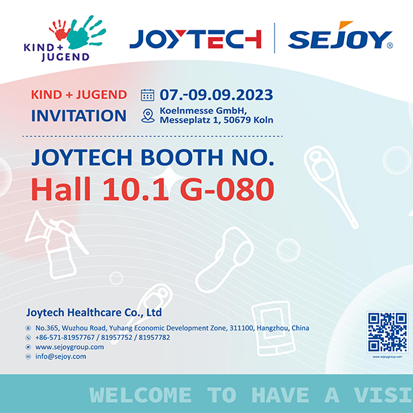 Selamat datang untuk melawat di Kind Jugend pada bulan September-Joytech Booth No. Hall 10.1 G-080