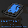 MDR CE Extra LCD Display Bluetooth Blood Pressure Monitor nga adunay Backlit