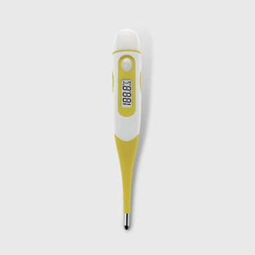 Thúsgebrûk CE MDR OEM fleksibele digitale termometer Akkuraat foar poppe