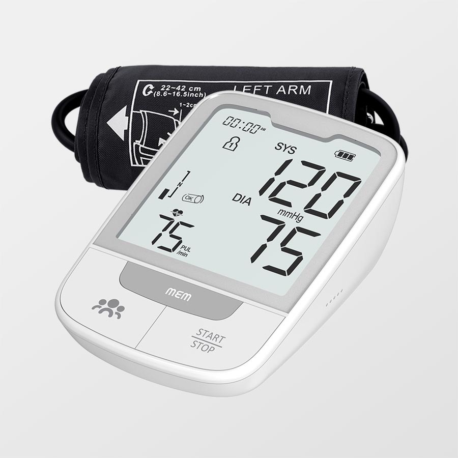 Pambahay na Medical Device Blood Pressure Machine Upper Arm na may Malapad na Sukat ng Cuff