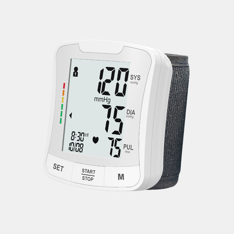 Monitor de pressão arterial de pulso automático portátil aprovado pela CE MDR