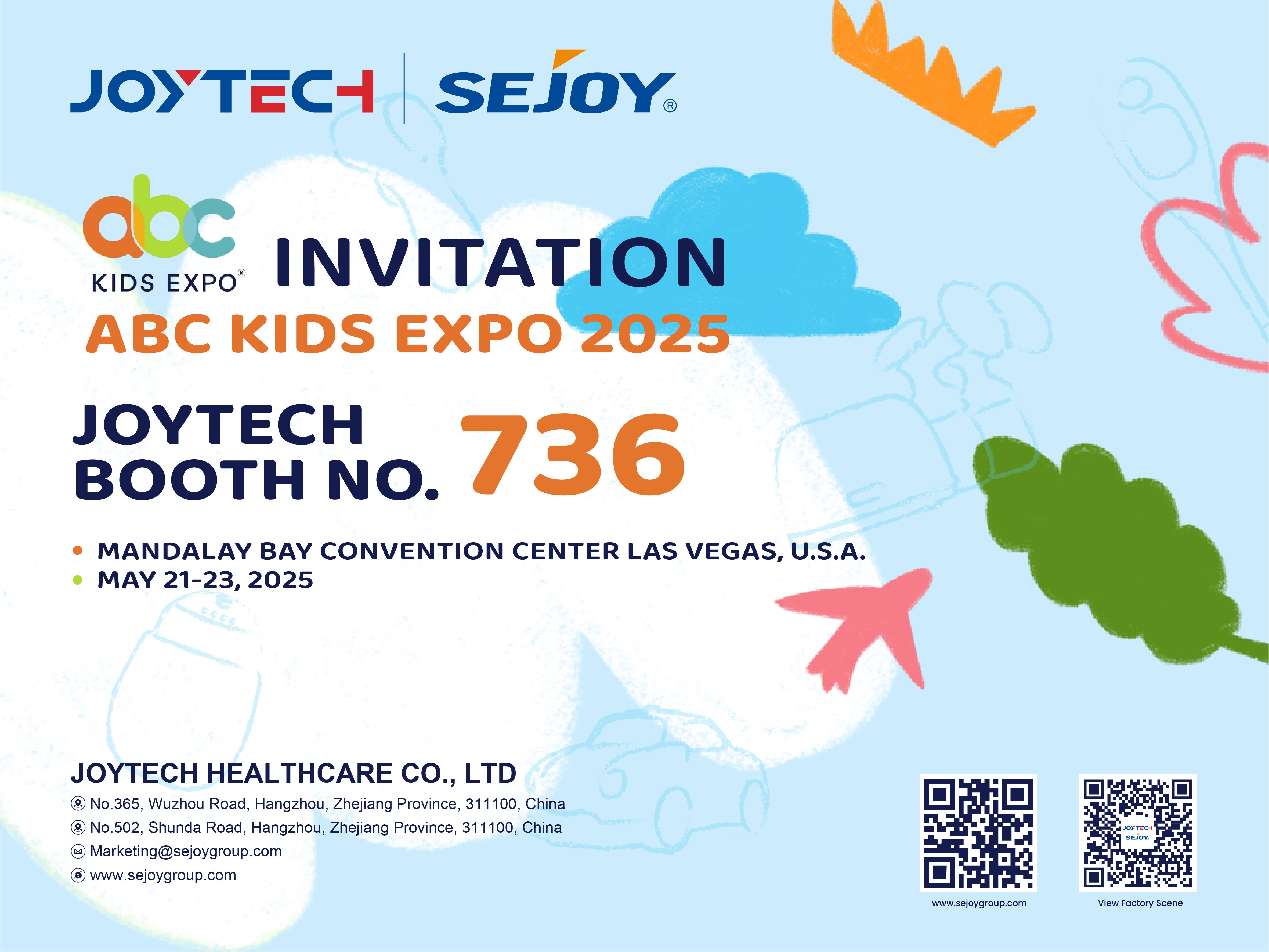2025 ABC KIDS Expo invitation letter