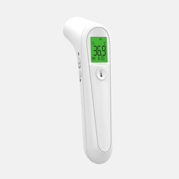 Infrarot-Stirn-Thermometer hohe Genauigkeit Babythermometer mit Abstand angegebener det-3017a