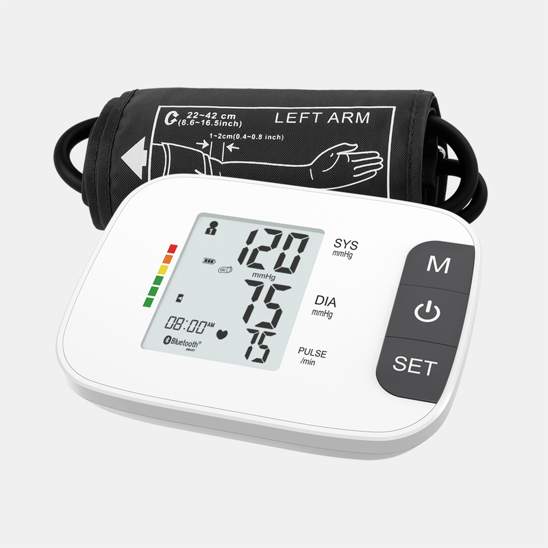 Globally Certified Bluetooth Upper Arm Blood Pressure Monitor – Affordable and Reliable | Model DBP-1358B