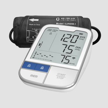 Extra Large Cuff Advanced Smart Blood Pressure Monitor with Bluetooth Optional DBP-6186