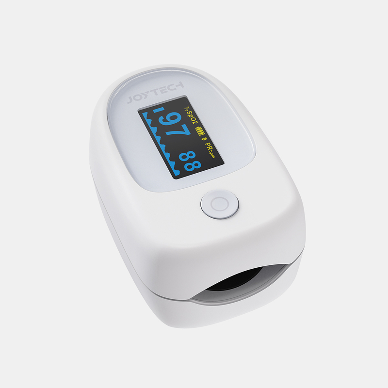 White Adjustable Bluetooth Fingertip Pusle Oximeter for Home Use XM-105