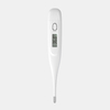 White Streamlined Rigid Tip Digital Thermometer for Healthcare DMT-2080/4180