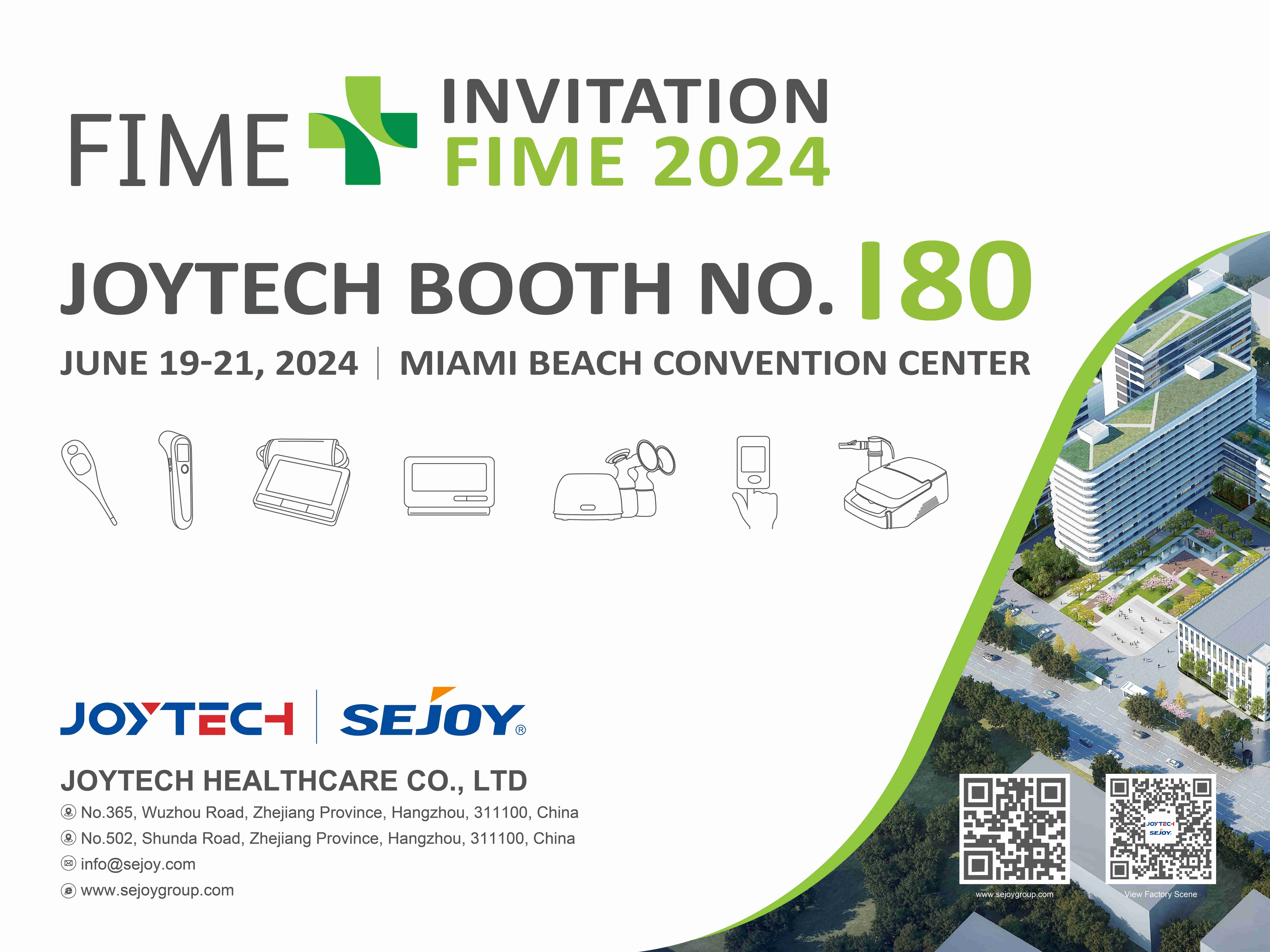 Joytech Healthcare از جدیدترین محصولات خود در نمایشگاه FIME 2024 در میامی رونمایی کرد.