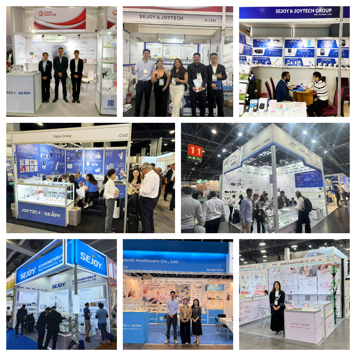 Joytech at shows and fairs Joytech is attending international fairs and shows every year