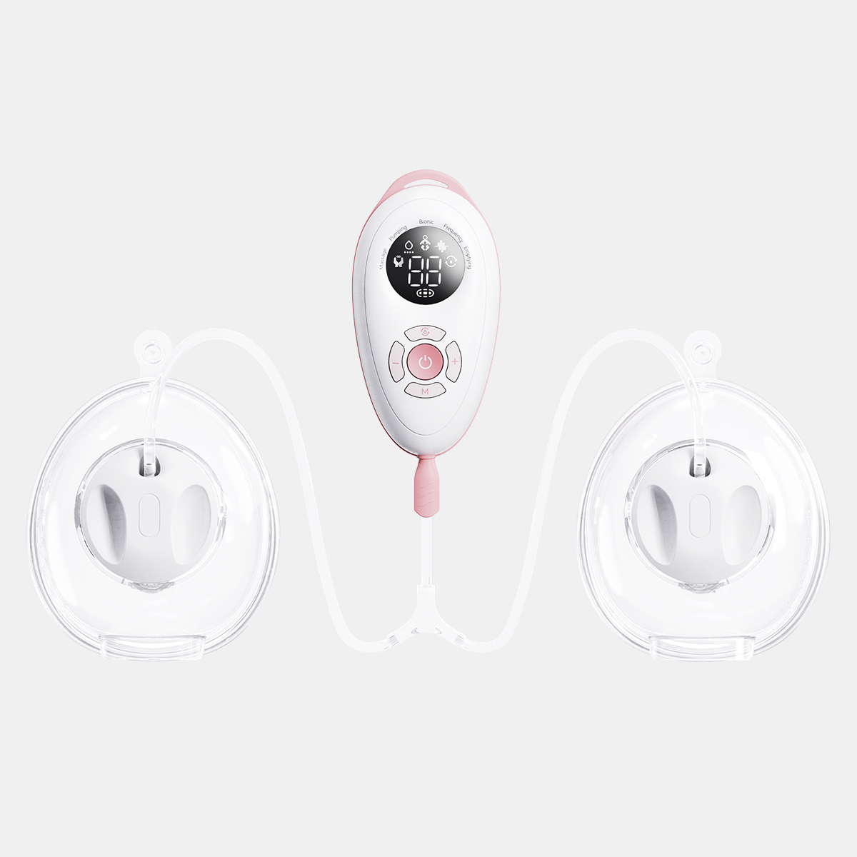 Hands-free Electronic Breast Pump LED Dsiplay Breast Suction Milk Pump 