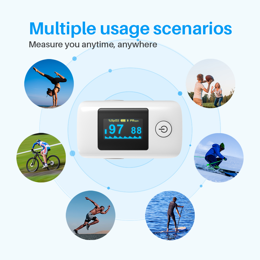 pulse oximeter measuring scenarios