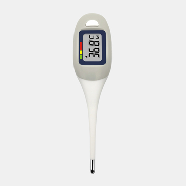 CE MDR Approved OEM Available Large LCD Flexible Digital Thermometer with Backlight