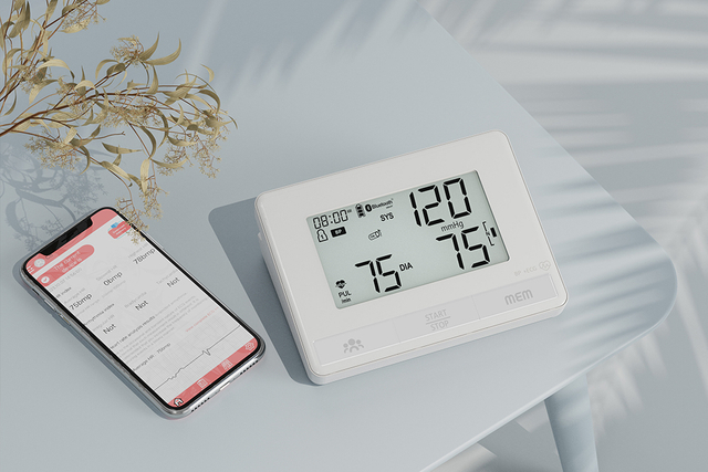 ECG blood pressure monitors
