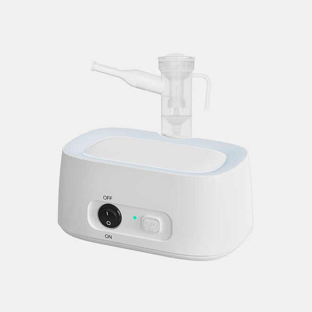 Yetişkin ve Çocuklar için Kompresör Nebulizatör Evde Kullanım Ağızlıklı Kişisel Nebulizatör Makinesi