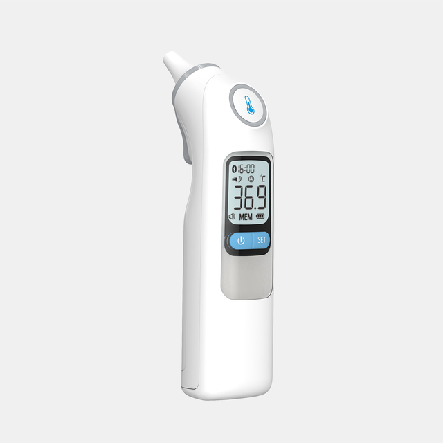 Умен инфрачервен ушен термометър с Bluetooth Det-1015b