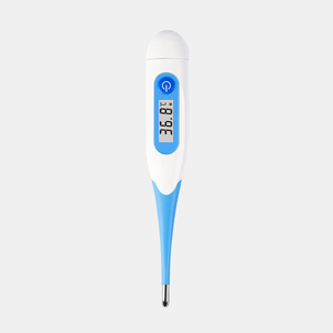 CE MDR Approved Home Use Waterproof Oral Thermometer Flexible Tip Digital Thermometer for Baby