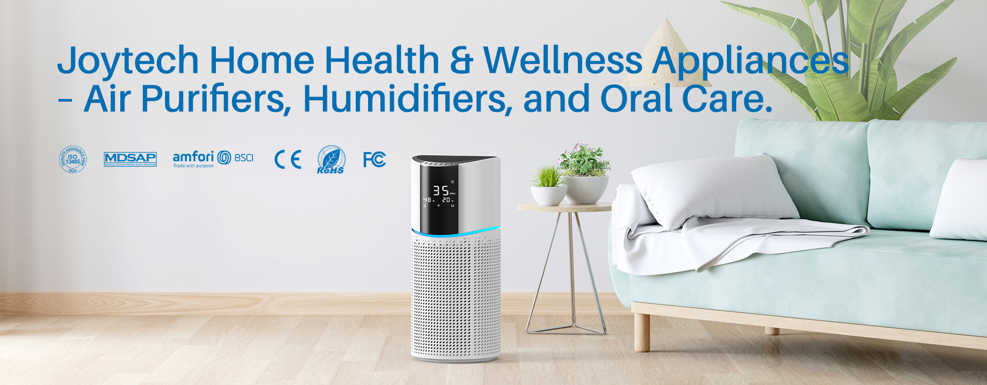 Joytech home appliance banner