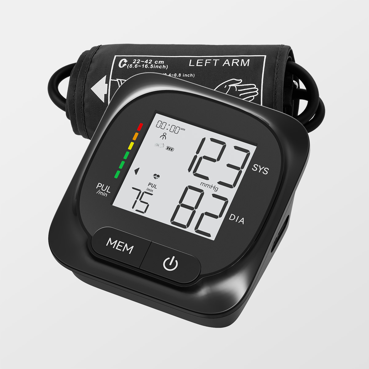MDR CE FDA Ċertifikat Upper Arm Digital Blood Pressure Monitor Bluetooth Home Healthcare Manifattur