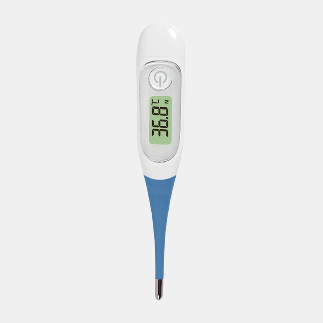 CE MDR অনুমোদন তৎক্ষণাত পঢ়া Baby Flexible Tip ইলেক্ট্ৰনিক থাৰ্মোমিটাৰৰ সৈতে বেকলাইটৰ সৈতে