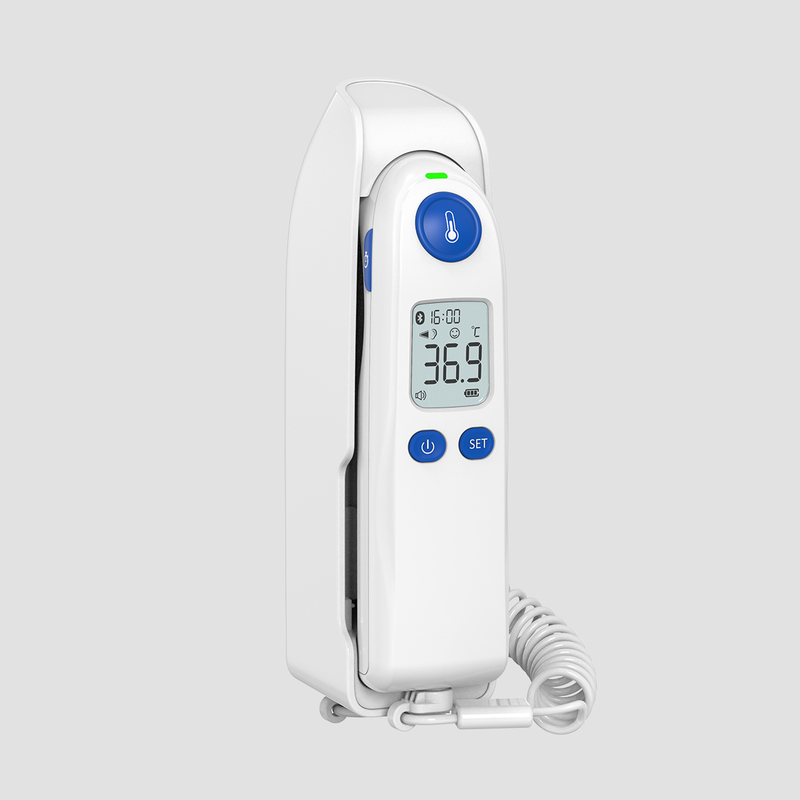 All-Ages Clinical Infrared Thermometer with Backlight & Memory Recall