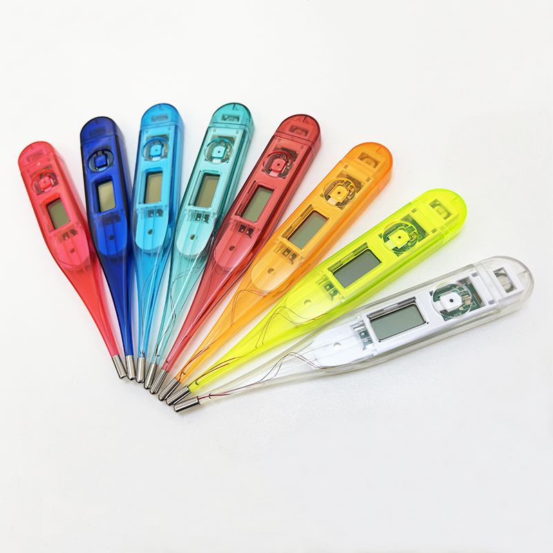 Joytech transparent elektronisk termometer - tydlig skärm, exakta avläsningar