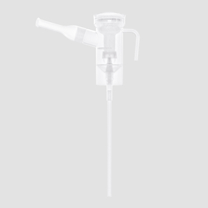 Zestaw nebulizatora z kubkiem Nebulizer, ustnik, nosek (opcjonalnie) i rurka powietrzna